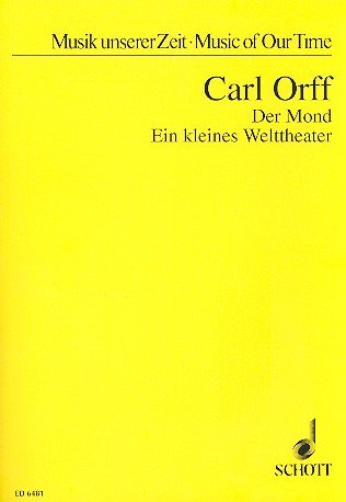 Book Der Mond - Ein kleines Welttheater - solistes, récitants, choeur mixte, choeur d'enfants et orchestre - Partition d'étude - ED 6481 free