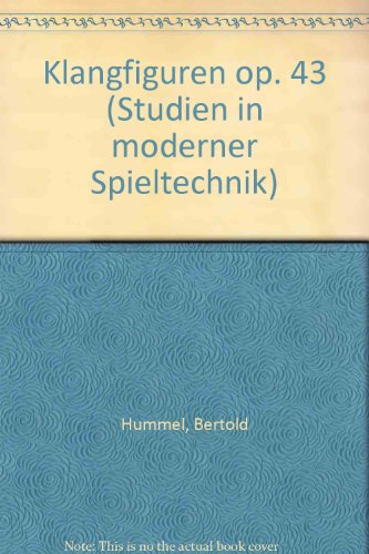 Book Klangfiguren op. 43 - Studien in moderner Spieltechnik - Orchestra pieces for schools - cordes - Partition - ED 6542 free