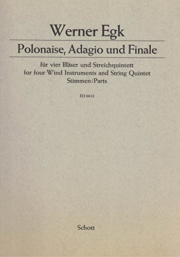 Book Polonaise, Adagio and Finale Clarinette-Ensemble de Partitions free