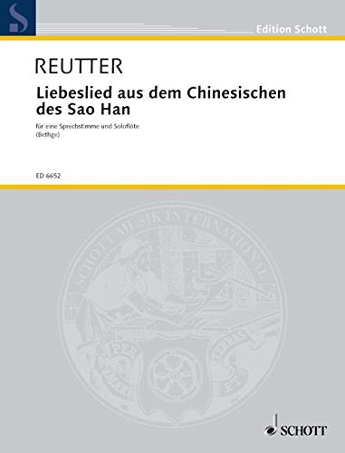 Book LIEBESLIED AUS DEM CHINESISCHEN DES SAO HAN free