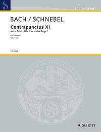 Book Bach-Contrapuncti - Contrapunctus XI aus 'Die Kunst der Fuge' - 20 vocalistes (5S/5A/5T/5B) - Partition de choeur - ED 6681 free