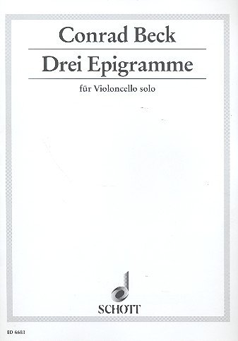 Book Three Epigramme Violoncelle free