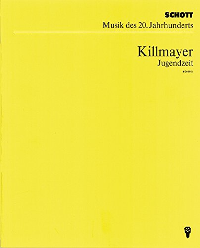 Book Jugendzeit - Poème symphonique - Music Of Our Time - orchestre - Partition d'étude - ED 6904 free