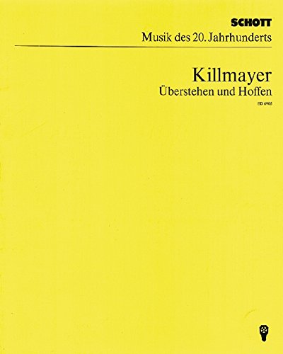 Book Überstehen und Hoffen - Poème symphonique - Music Of Our Time - orchestre - Partition d'étude - ED 6905 free
