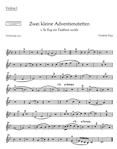 Book ZWEI KLEINE MOTETTEN -ENSEMBLE DE PARTITIONS free