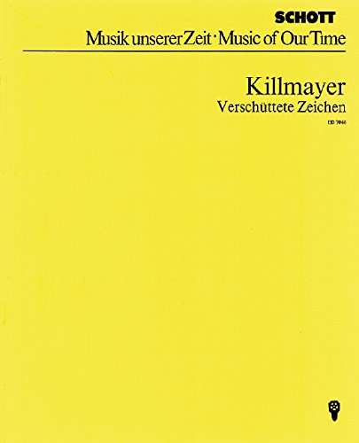 Book Verschüttete Zeichen - Essay symphonique - Music Of Our Time - orchestre - Partition d'étude - ED 7066 free