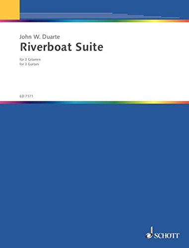Book Riverboat Suite op. 94 - mit Verwendung deutscher Volkslieder - Kreidler Guitar Studio - 3 guitares - Partition et parties - ED 7171 free
