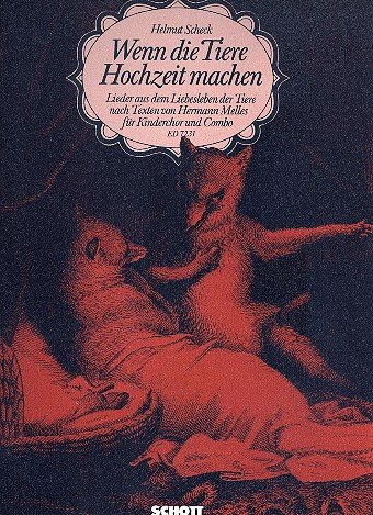 Book Wenn die Tiere Hochzeit machen - Lieder aus dem Liebesleben der Tiere - choeur d'enfants (SMezA) avec récitants, piano, E-guitare, E-basse et batterie - Partition - ED 7231 free