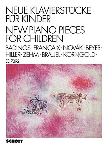Book SCHOTT NEW PIANO PIECES FOR CHILDREN (XXEME SIECLE) Partition classique Piano - instrument à clavier Piano free