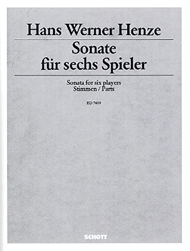 Book SONATA FOR 6 PLAYERS MUSIQUE D'ENSEMBLE-ENSEMBLE DE PARTITIONS free