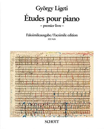 Book SCHOTT LIGETI GYOERGY - STUDIES FOR PIANO - PIANO Partition classique Piano - instrument à clavier Piano free