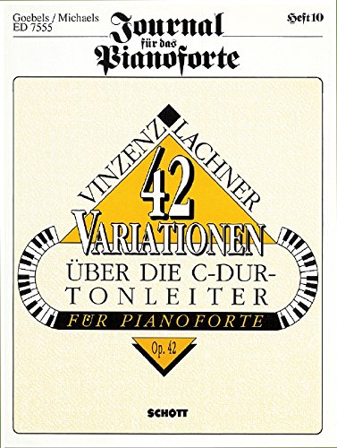 Book 42 VARIATIONS OF THE C MAJOR SCALE OP. 42 PIANO free