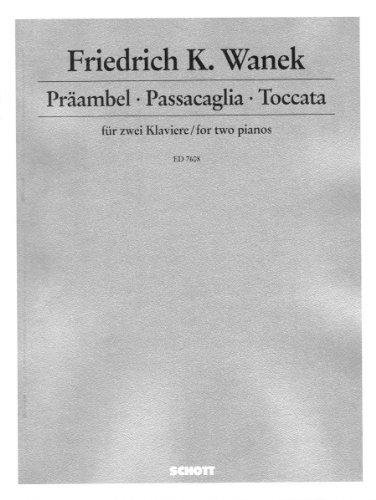Book PRAAMBEL - PASSACAGLIA - TOCCATA free