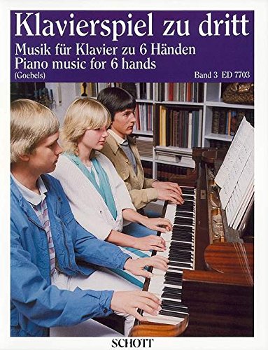 Book PIANO MUSIC FOR 6 HANDS BAND 3 free Book PIANO MUSIC FOR 6 HANDS BAND 3 free