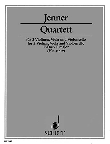 Book Quartett F-Dur - quatuor à cordes - Partition et parties - ED 7896 free