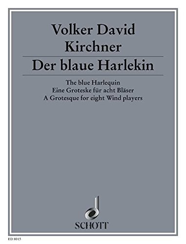 Book Der blaue Harlekin - (Hommage à Picasso) - flûte, clarinette, 2 bassons (2. aussi contrebasson), 2 trompettes (C) et 2 trombones - Partition et parties - ED 8015 free