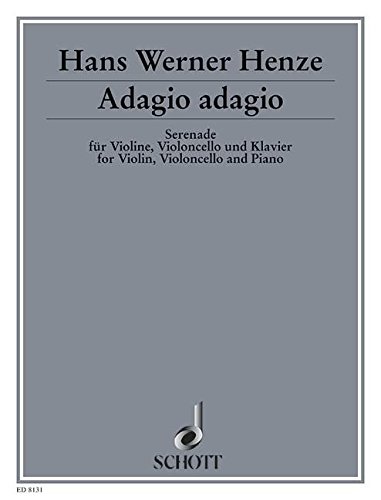 Book Adagio adagio - Serenade - trio avec piano - Partition et parties - ED 8131 free