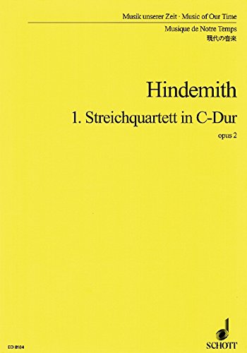 Book 1. Streichquartett C-Dur op. 2 - Erstausgabe - Music Of Our Time - quatuor à cordes - Partition d'étude - ED 8184 free