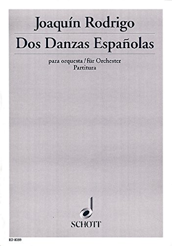 Book Dos Danzas Españolas - (Suite para castañuelas y orquesta) - orchestre - Partition - ED 8359 free