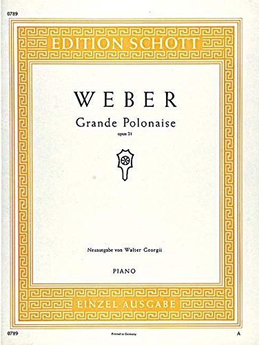 Book GRANDE POLONAISE ES-DUR OP. 21 PIANO free