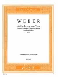 Book AUFFORDERUNG ZUM TANZ OPUS 65 PIANO free