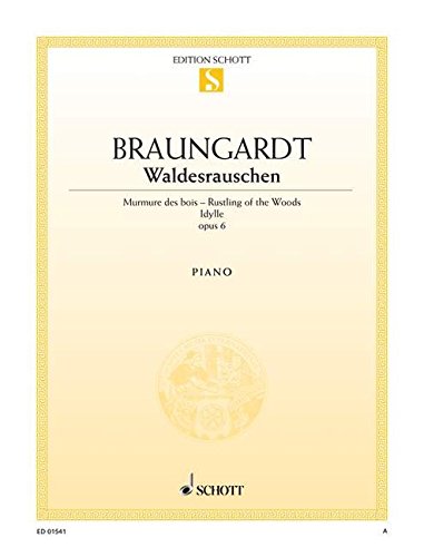 Book WALDESRAUSCHEN OPUS 6 PIANO free