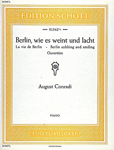 Book BERLIN, WIE ES WEINT UND LACHT PIANO free