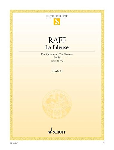 Book LA FILEUSE OP. 157/2 PIANO free