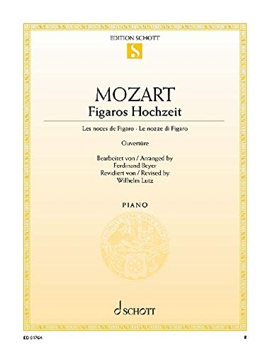Book Mozart: Overture to"The Marriage of Figaro" (arr. for piano) free