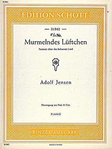 Book MURMELNDES LUFTCHEN OP. 21/4 PIANO free