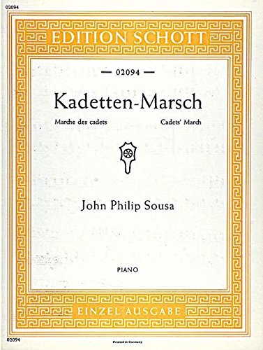 Book KADETTEN-MARSCH PIANO free