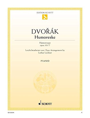 Book HUMORESKE OPUS 101/7 PIANO free