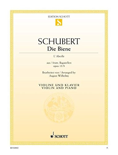 Book DIE BIENE OP. 13/9 VIOLON free