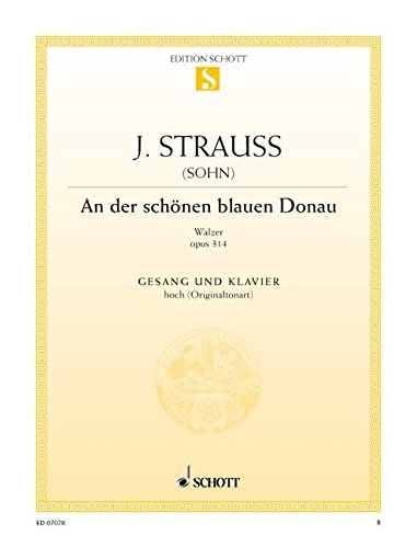 Book AN DER SCHONEN BLAUEN DONAU CHANT free