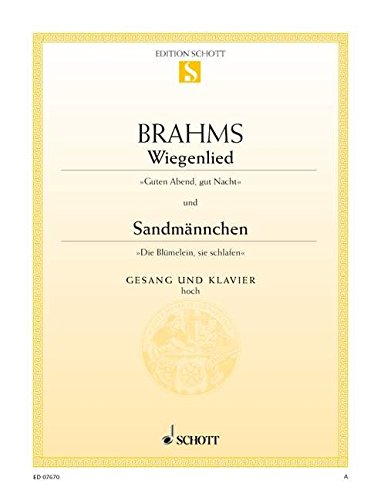 Book Wiegenlied & Sandmannchen - Vocal and Piano - BOOK free