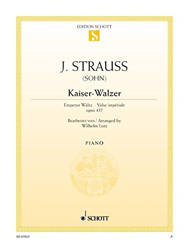 Book KAISERWALZER OPUS 437 PIANO free