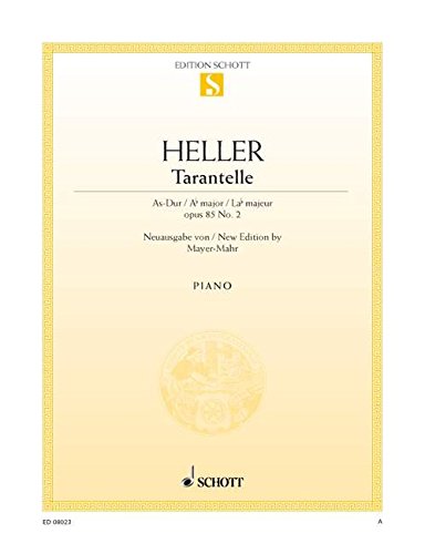 Book TARANTELLE AS OPUS 85/2 PIANO free