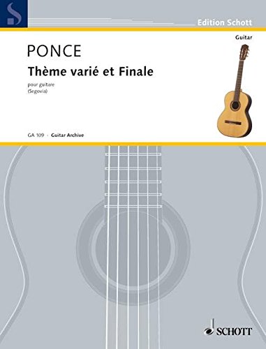 Book THEME VARIE & FINALE GIT. GUITARE free