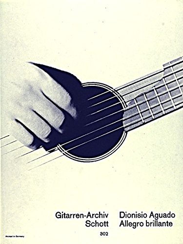 Book ALLEGRO BRILLANTE GUITARE free