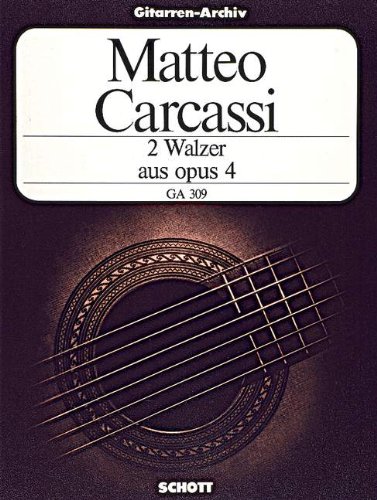 Book TWO WALTZES OP. 4 GUITARE free