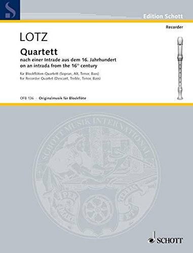 Book Quartett Nach Einer Intrade Aus Dem 16 J free