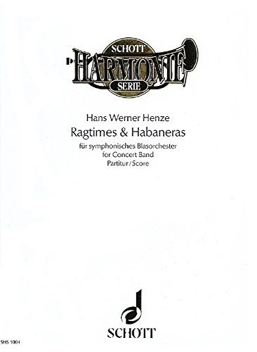 Book RAGTIMES & HABANERAS CONCERT BAND/HARMONIE/FANFARE free