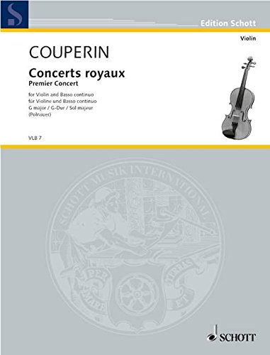 Book Concerts Royaux 1 Violon free