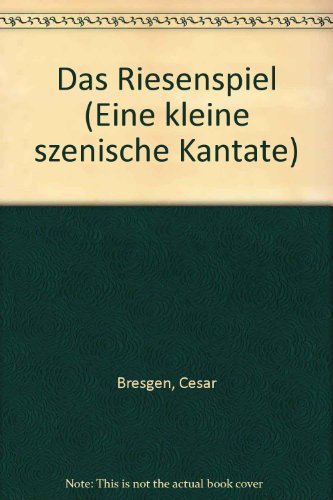 Book Das Riesenspiel - Eine kleine szenische Kantate - Bausteine - Series of Works (Practical Help) - choeur d'enfants (SMezA), flûtes à bec (violons) et batterie - Partition vocale/chorale et instrumentale - B 119 free