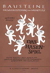 Book Das Hasenspiel - Kleine Kantate - Bausteine - Series of Works (Practical Help) - choeur d'enfants (SMez) avec instruments - Partition - B 163 free