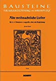 Book Alte weihnachtliche Lieder - Bausteine - Series of Works (Practical Help) - choeur mixte (SABar et SMezA) a cappella ou avec accompagnement; instruments ad lib. - Partition vocale/chorale et instrumentale - B 166 free