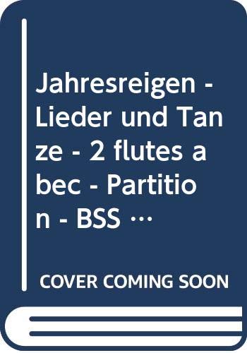 Book Jahresreigen - Lieder und Tänze - 2 flûtes à bec - Partition - BSS 2274-01 free