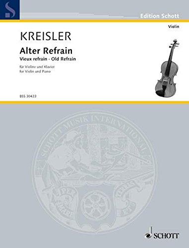 Book Alter Refrain Violon free