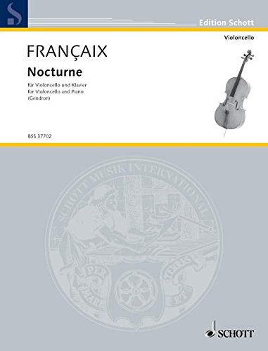 Book Nocturne Violoncelle free