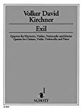 Book Exil - Quartett - clarinette, violon, violoncelle et piano - Partition et parties - ED 8418 free